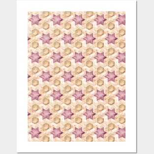 Islamic geometric pattern #24 Posters and Art